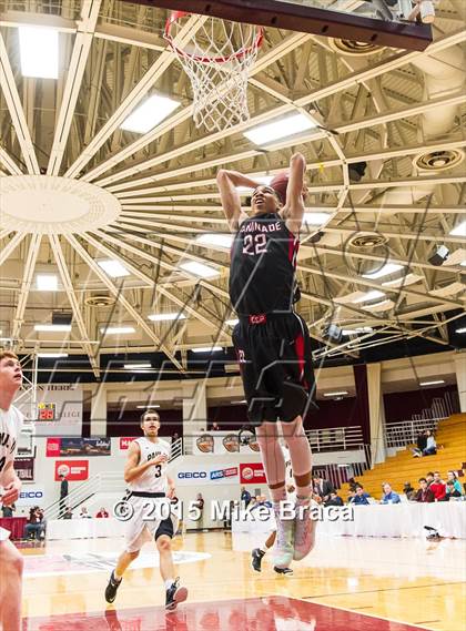 Thumbnail 2 in Paul VI vs. Chaminade (Spalding HoopHall Classic) photogallery.