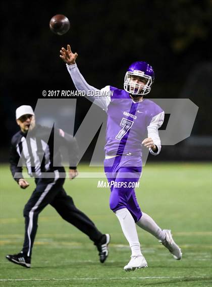 Thumbnail 3 in Garfield vs Eastside Catholic (WIAA 3A Quaterfinal) photogallery.