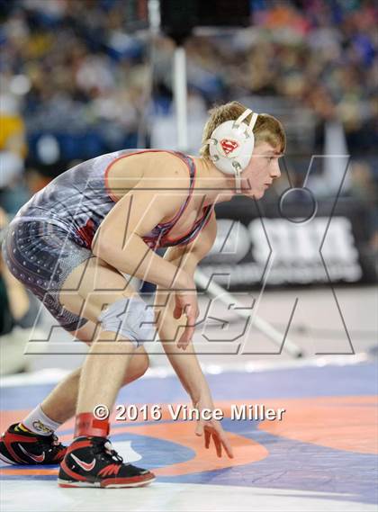 Thumbnail 3 in WIAA 3A 138 LB Championship  photogallery.