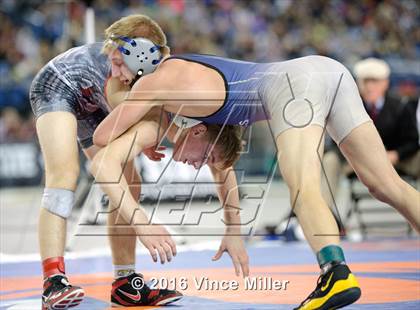 Thumbnail 1 in WIAA 3A 138 LB Championship  photogallery.