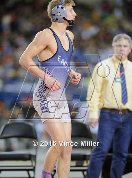 Thumbnail 2 in WIAA 3A 138 LB Championship  photogallery.