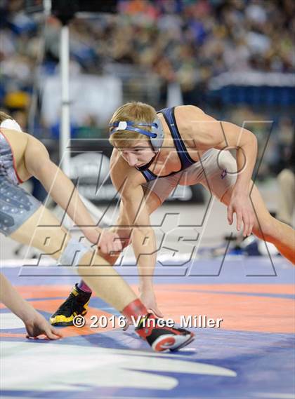 Thumbnail 1 in WIAA 3A 138 LB Championship  photogallery.