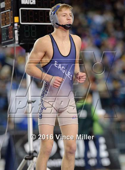 Thumbnail 2 in WIAA 3A 138 LB Championship  photogallery.