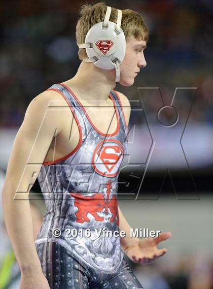 Thumbnail 3 in WIAA 3A 138 LB Championship  photogallery.