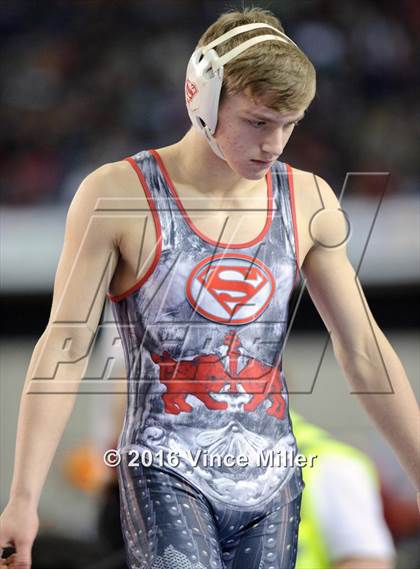 Thumbnail 2 in WIAA 3A 138 LB Championship  photogallery.