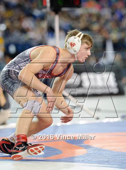 Thumbnail 2 in WIAA 3A 138 LB Championship  photogallery.