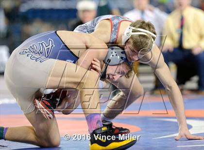 Thumbnail 1 in WIAA 3A 138 LB Championship  photogallery.