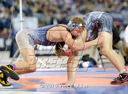 Thumbnail 2 in WIAA 3A 138 LB Championship  photogallery.