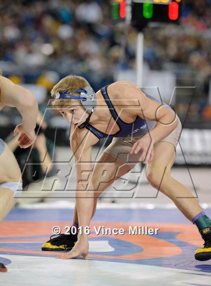 Thumbnail 3 in WIAA 3A 138 LB Championship  photogallery.