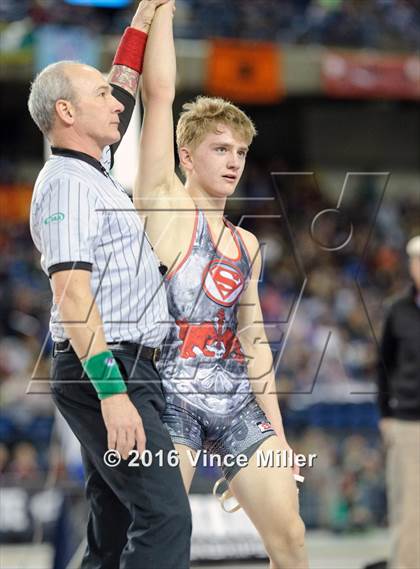 Thumbnail 1 in WIAA 3A 138 LB Championship  photogallery.