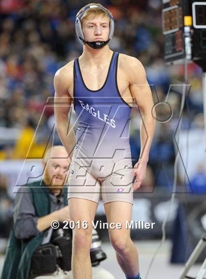 Thumbnail 3 in WIAA 3A 138 LB Championship  photogallery.
