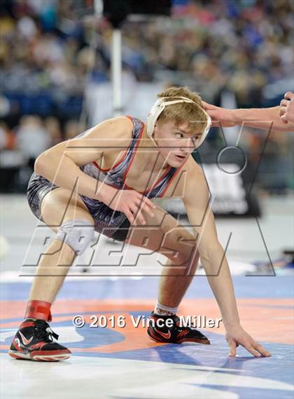 Thumbnail 1 in WIAA 3A 138 LB Championship  photogallery.