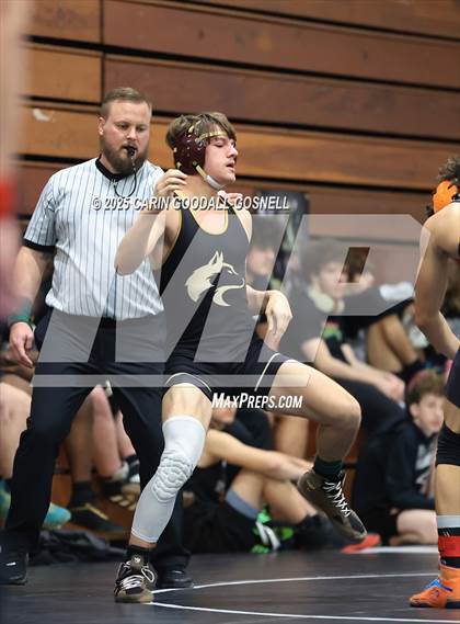 Thumbnail 1 in North East Carolina Prep vs Southwest Onslow (Blood Penu Duals) photogallery.