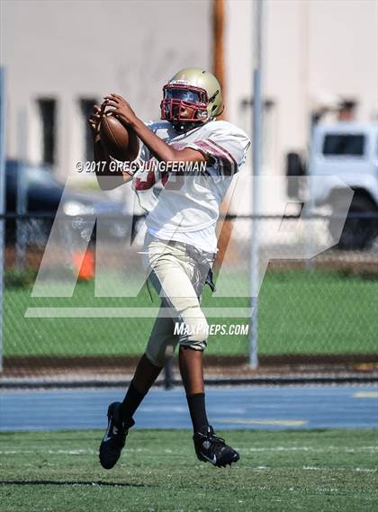 Thumbnail 3 in Cardinal Newman @ Marin Catholic (Scrimmage) photogallery.