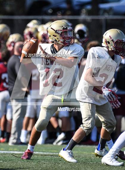 Thumbnail 2 in Cardinal Newman @ Marin Catholic (Scrimmage) photogallery.