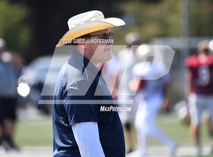 Thumbnail 1 in Cardinal Newman @ Marin Catholic (Scrimmage) photogallery.