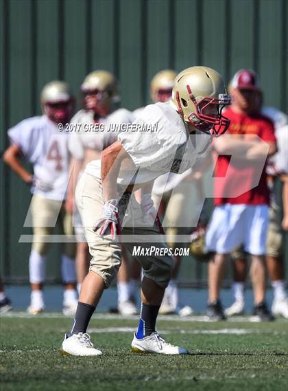 Thumbnail 2 in Cardinal Newman @ Marin Catholic (Scrimmage) photogallery.