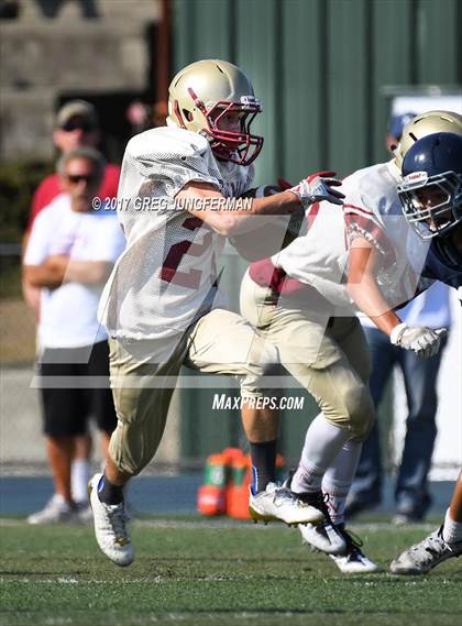 Thumbnail 3 in Cardinal Newman @ Marin Catholic (Scrimmage) photogallery.