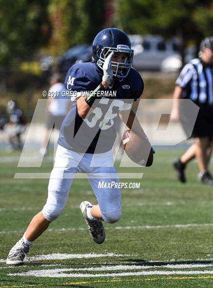 Thumbnail 1 in Cardinal Newman @ Marin Catholic (Scrimmage) photogallery.