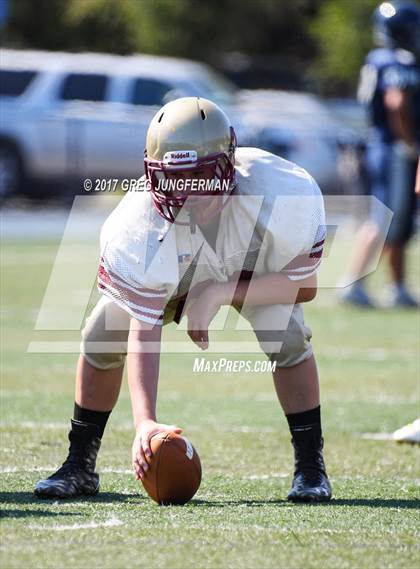 Thumbnail 3 in Cardinal Newman @ Marin Catholic (Scrimmage) photogallery.