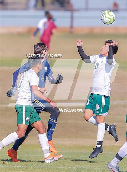 Thumbnail 1 in St. John Bosco vs. San Luis (Arizona Soccer Showcase) photogallery.