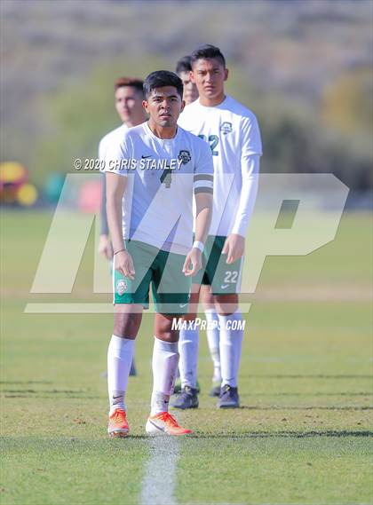 Thumbnail 2 in St. John Bosco vs. San Luis (Arizona Soccer Showcase) photogallery.