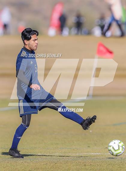 Thumbnail 1 in St. John Bosco vs. San Luis (Arizona Soccer Showcase) photogallery.