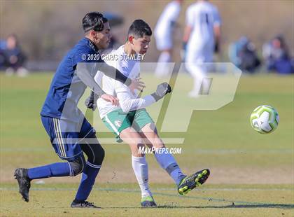 Thumbnail 3 in St. John Bosco vs. San Luis (Arizona Soccer Showcase) photogallery.