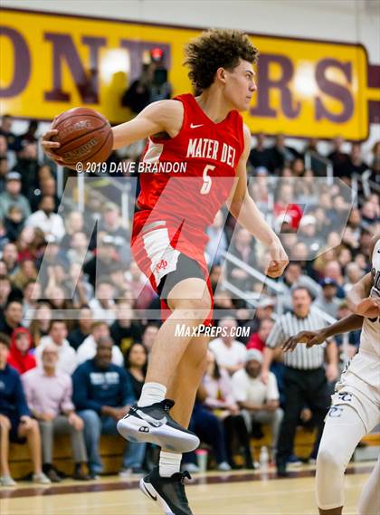 Thumbnail 2 in Mater Dei @ Sierra Canyon  CIF Regional Final) photogallery.