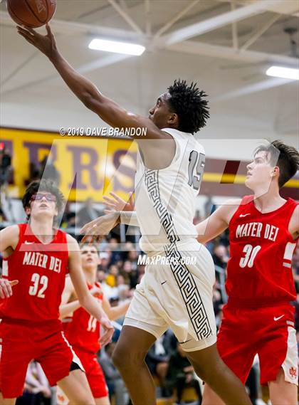 Thumbnail 3 in Mater Dei @ Sierra Canyon  CIF Regional Final) photogallery.