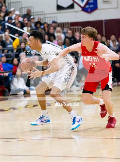 Thumbnail 1 in Mater Dei @ Sierra Canyon  CIF Regional Final) photogallery.