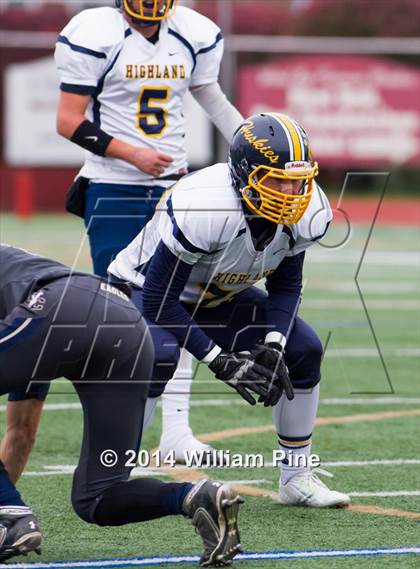 Thumbnail 2 in Burke Catholic vs. Highland (Section 9 Class B Semifinal) photogallery.