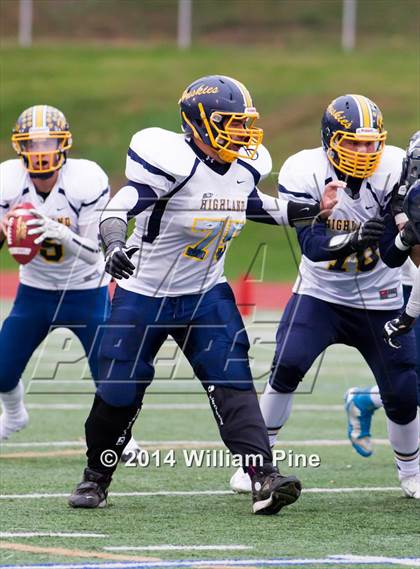 Thumbnail 1 in Burke Catholic vs. Highland (Section 9 Class B Semifinal) photogallery.