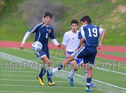 Thumbnail 1 in Central vs. Montgomery (San Diego City Tournament) photogallery.