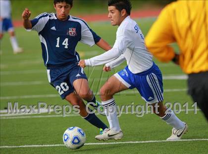 Thumbnail 3 in Central vs. Montgomery (San Diego City Tournament) photogallery.