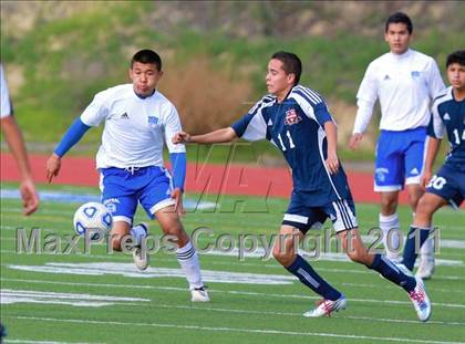 Thumbnail 3 in Central vs. Montgomery (San Diego City Tournament) photogallery.