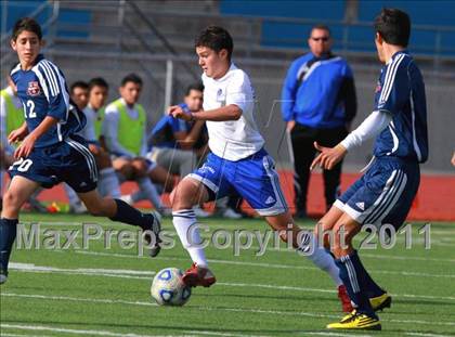 Thumbnail 2 in Central vs. Montgomery (San Diego City Tournament) photogallery.