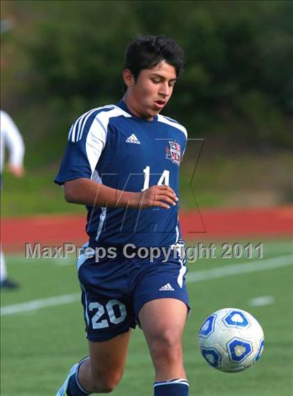 Thumbnail 1 in Central vs. Montgomery (San Diego City Tournament) photogallery.