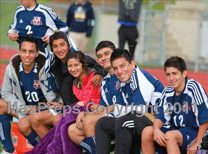 Thumbnail 1 in Central vs. Montgomery (San Diego City Tournament) photogallery.