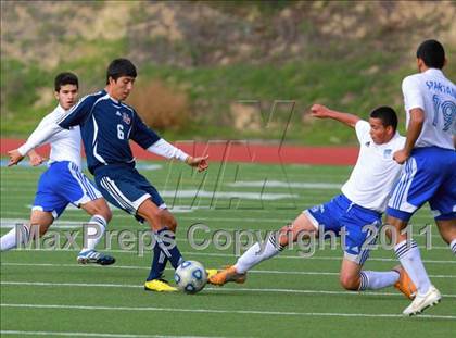 Thumbnail 3 in Central vs. Montgomery (San Diego City Tournament) photogallery.