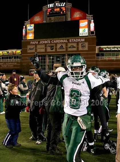 Thumbnail 2 in St. Xavier vs. Trinity (KHSAA State Playoffs) photogallery.