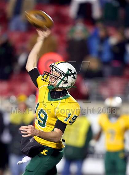 Thumbnail 1 in St. Xavier vs. Trinity (KHSAA State Playoffs) photogallery.