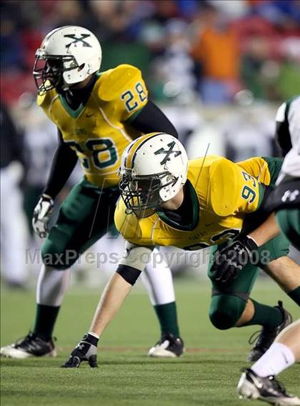 Thumbnail 1 in St. Xavier vs. Trinity (KHSAA State Playoffs) photogallery.