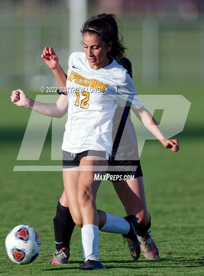 Thumbnail 3 in Franklin Central vs Speedway photogallery.