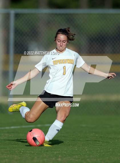 Thumbnail 1 in Franklin Central vs Speedway photogallery.