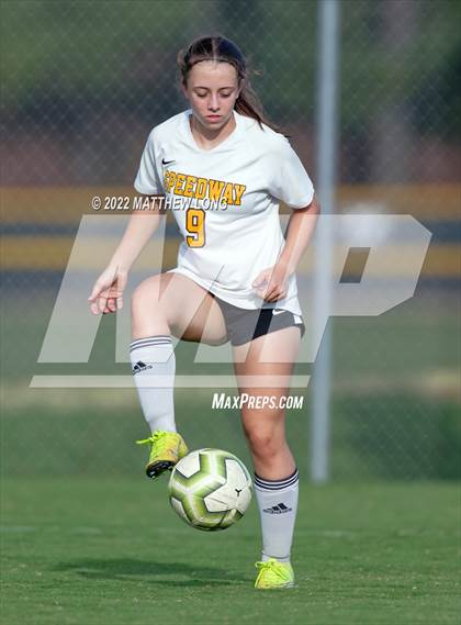 Thumbnail 3 in Franklin Central vs Speedway photogallery.