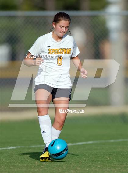 Thumbnail 1 in Franklin Central vs Speedway photogallery.