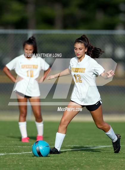 Thumbnail 1 in Franklin Central vs Speedway photogallery.