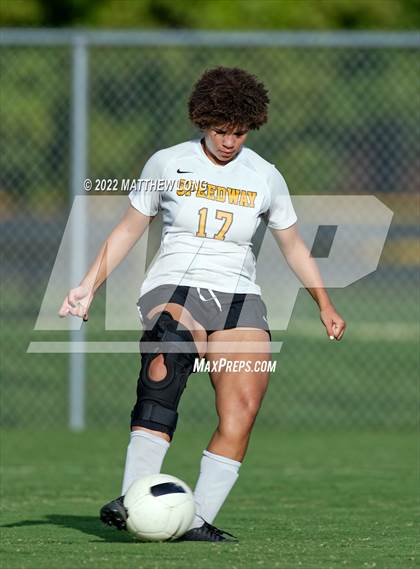 Thumbnail 2 in Franklin Central vs Speedway photogallery.