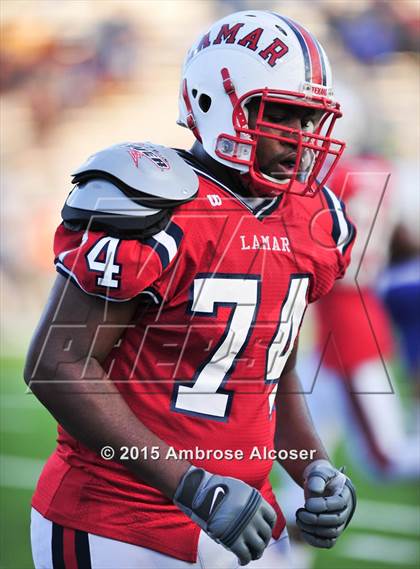 Thumbnail 1 in Lamar vs. Fort Bend Elkins photogallery.